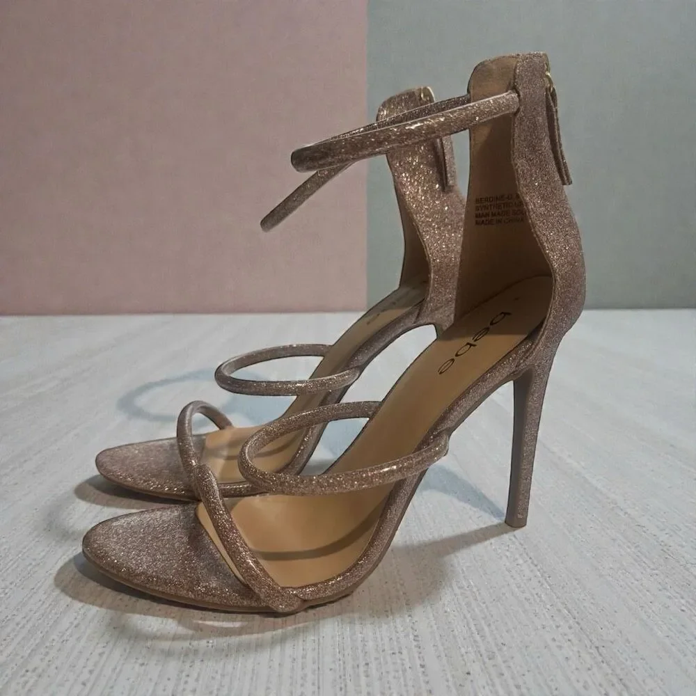 bebe berdine strappy