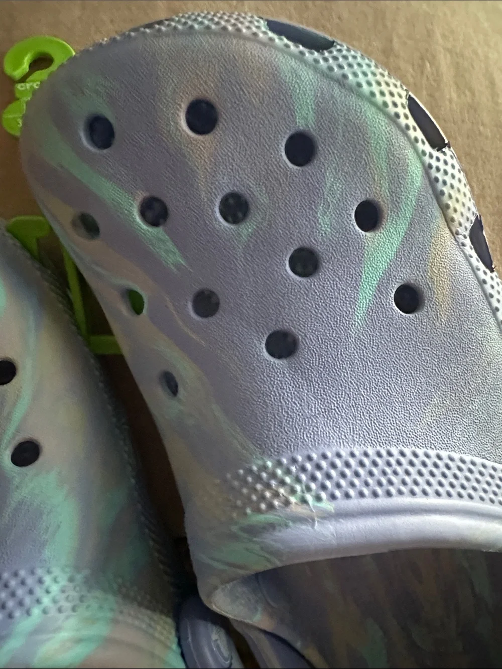 CROCS heel slip playful