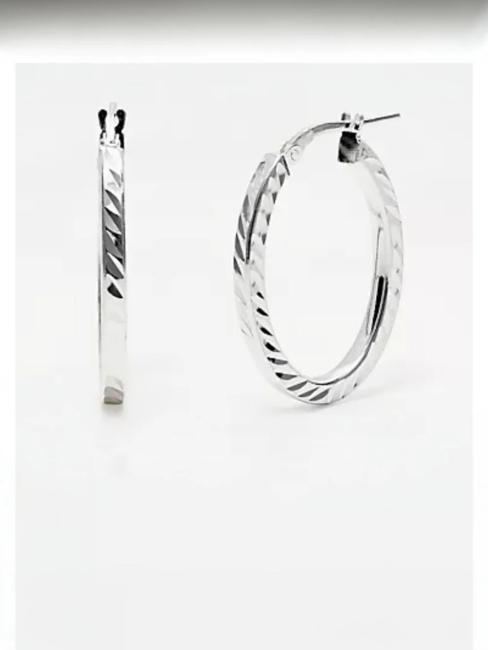 UltraFine 950 Silver Diamond Cut 1