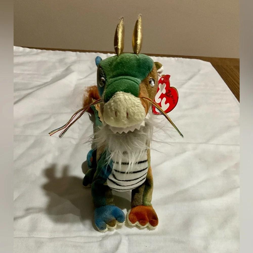 Ty zodiac dragon beanie baby