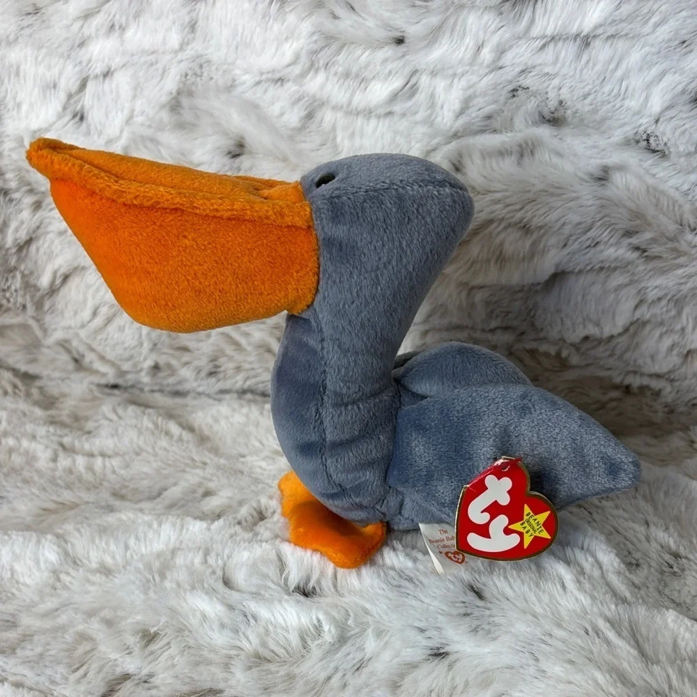 Ty Original Beanie Baby Scoop the Pelican. 1996