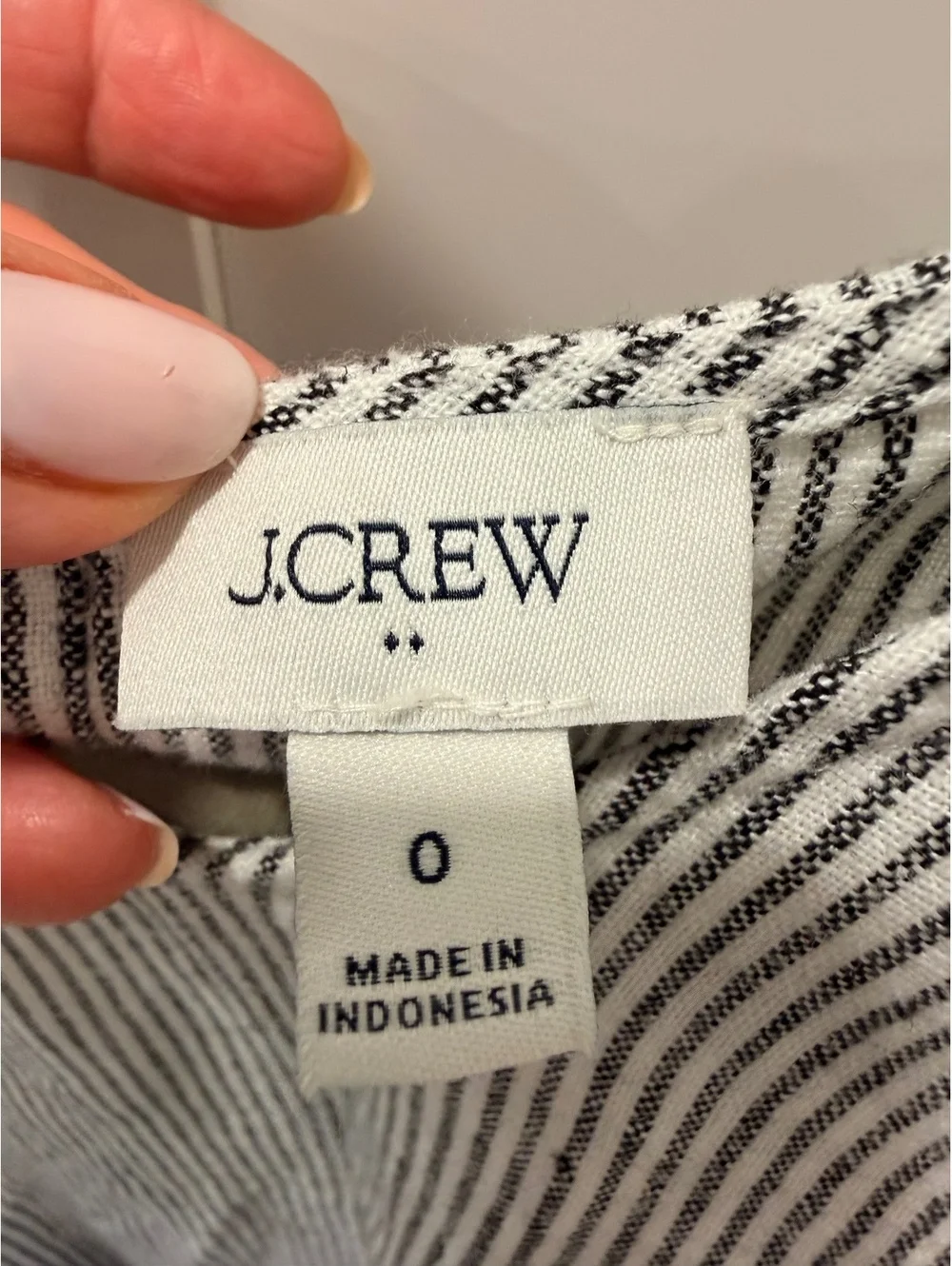 J. Crew crew navy