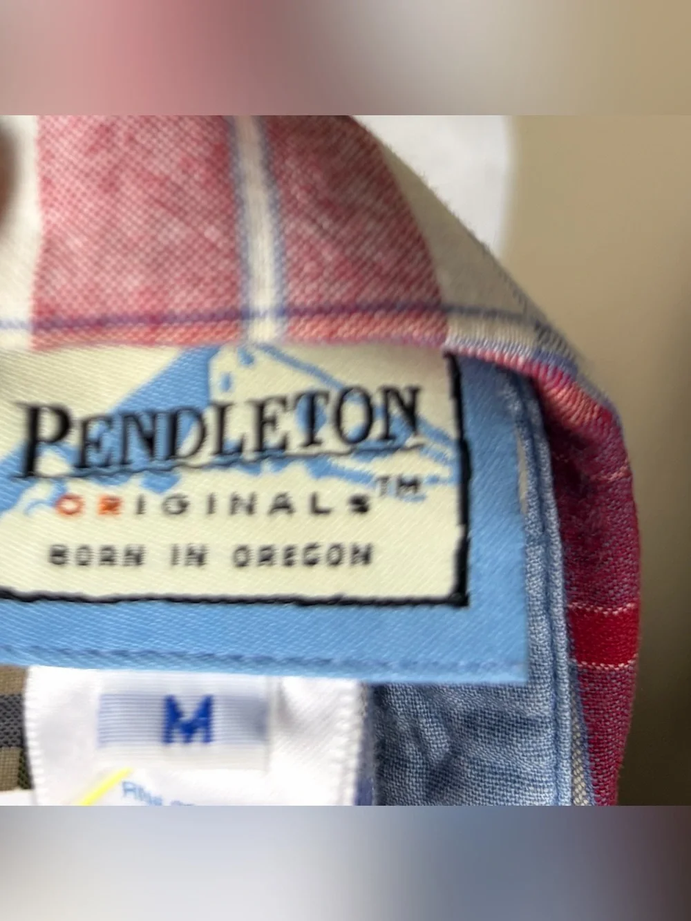 VTG Pendleton 100% Cotton 1992 Release Plaid Button Front Skirt Set Size M / 10