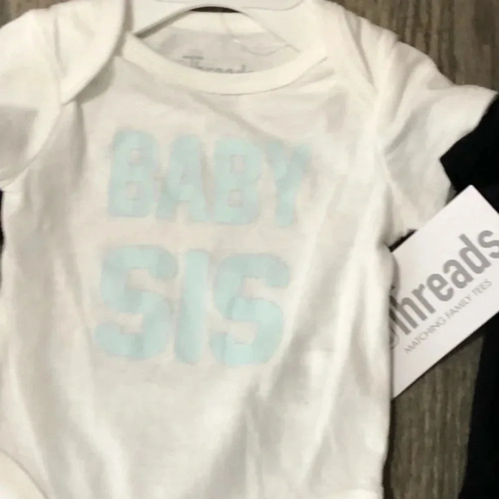 NWT Onesie SET OF 3  newborn- 3m