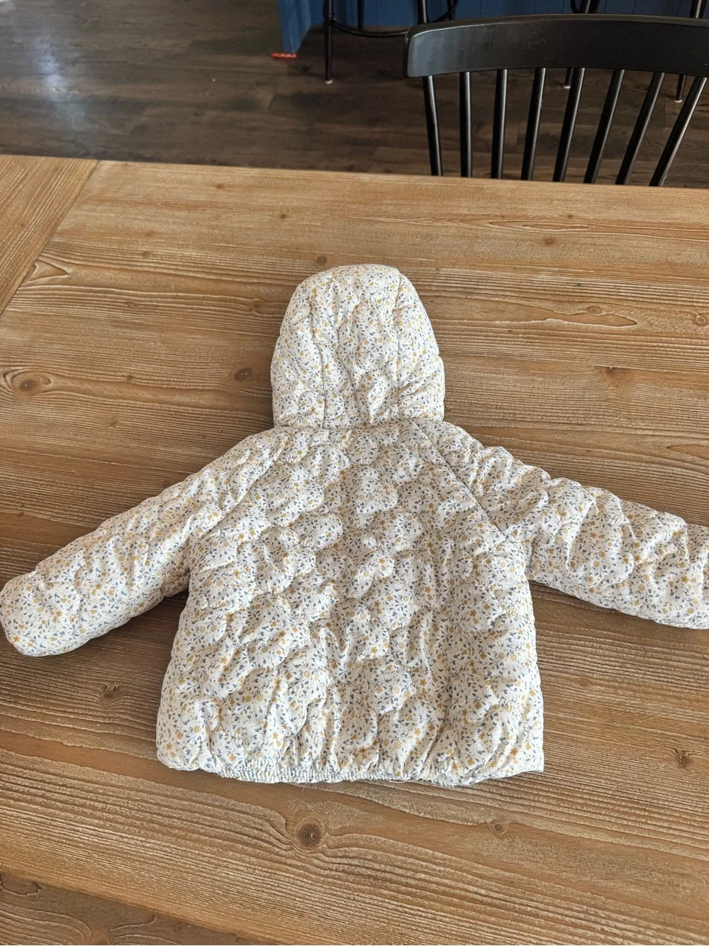 Zara quilted hooded