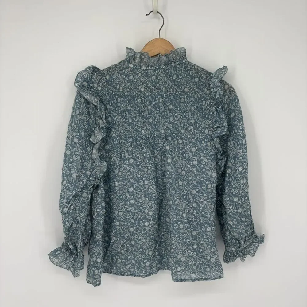 Doen blue floral