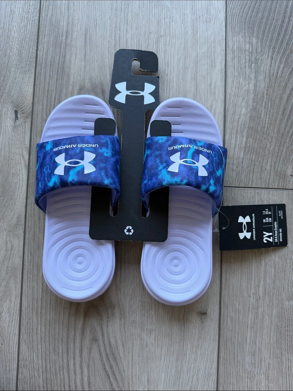 Under Armour sandals are