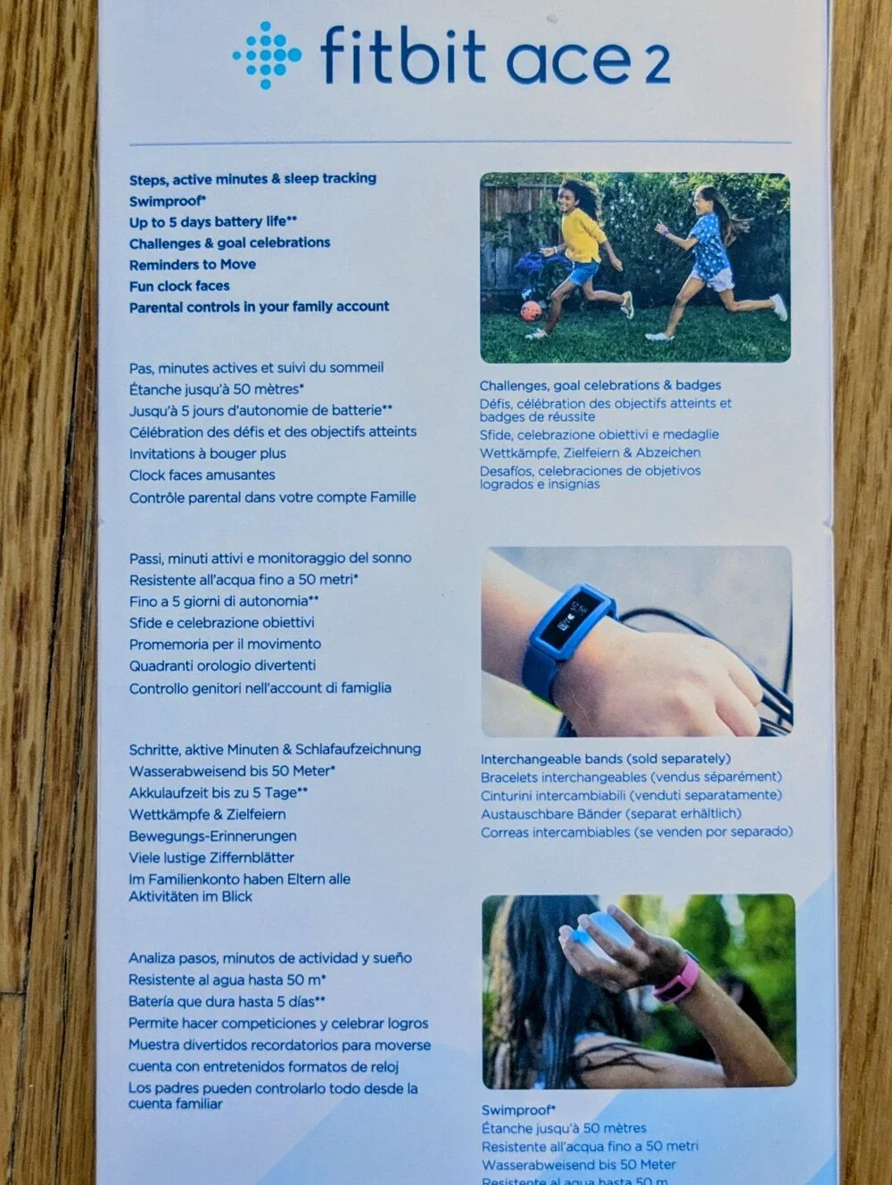 Kids Fitbit Ace 2
