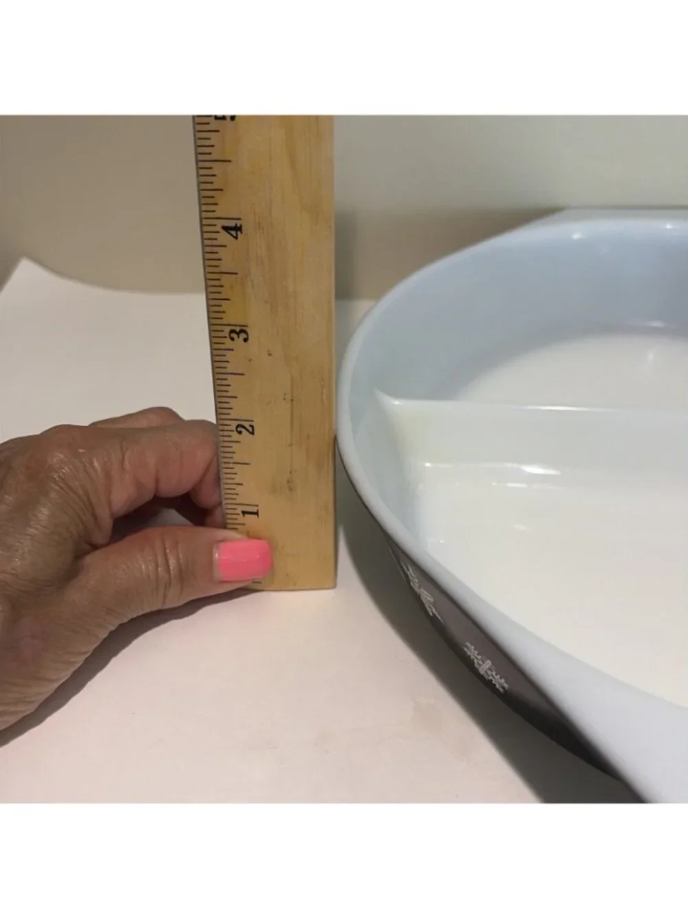 Pyrex quart divided