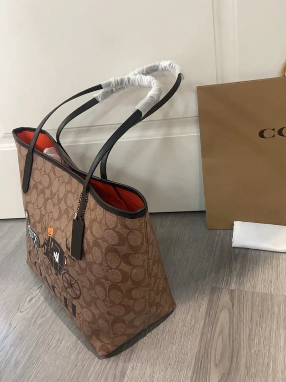 Coach crafted from