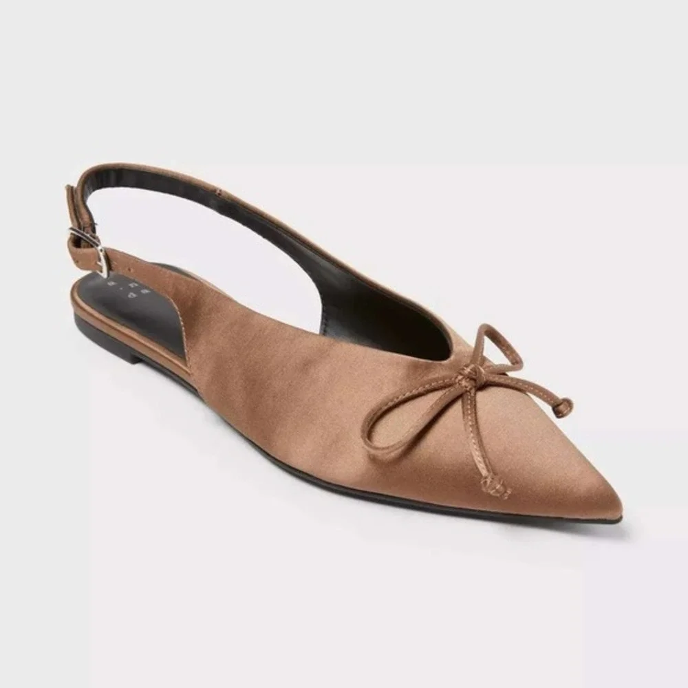 Women's Taupe Flats by‎ A New Day Camille Size 10 New With Tags