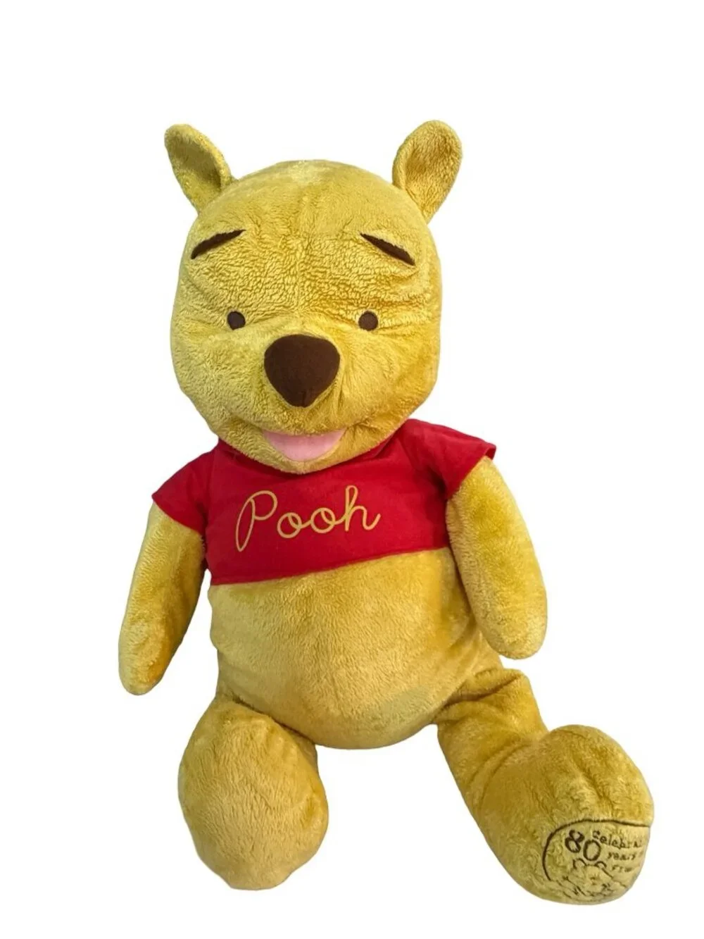 2005 Disney Winnie the Pooh 80 Years Friendship Plush 24