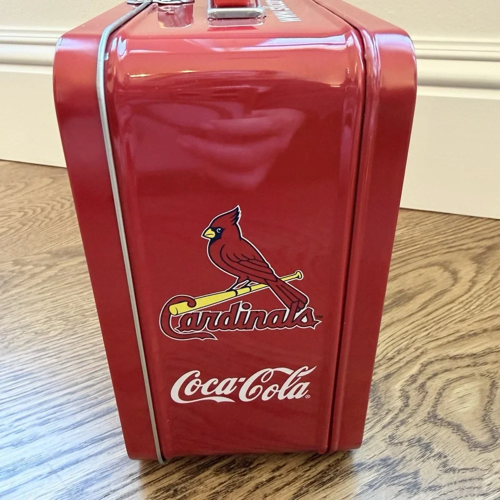 Build a Bear St. Louis Cardinals Fredbird Plush W/ Lunchbox
