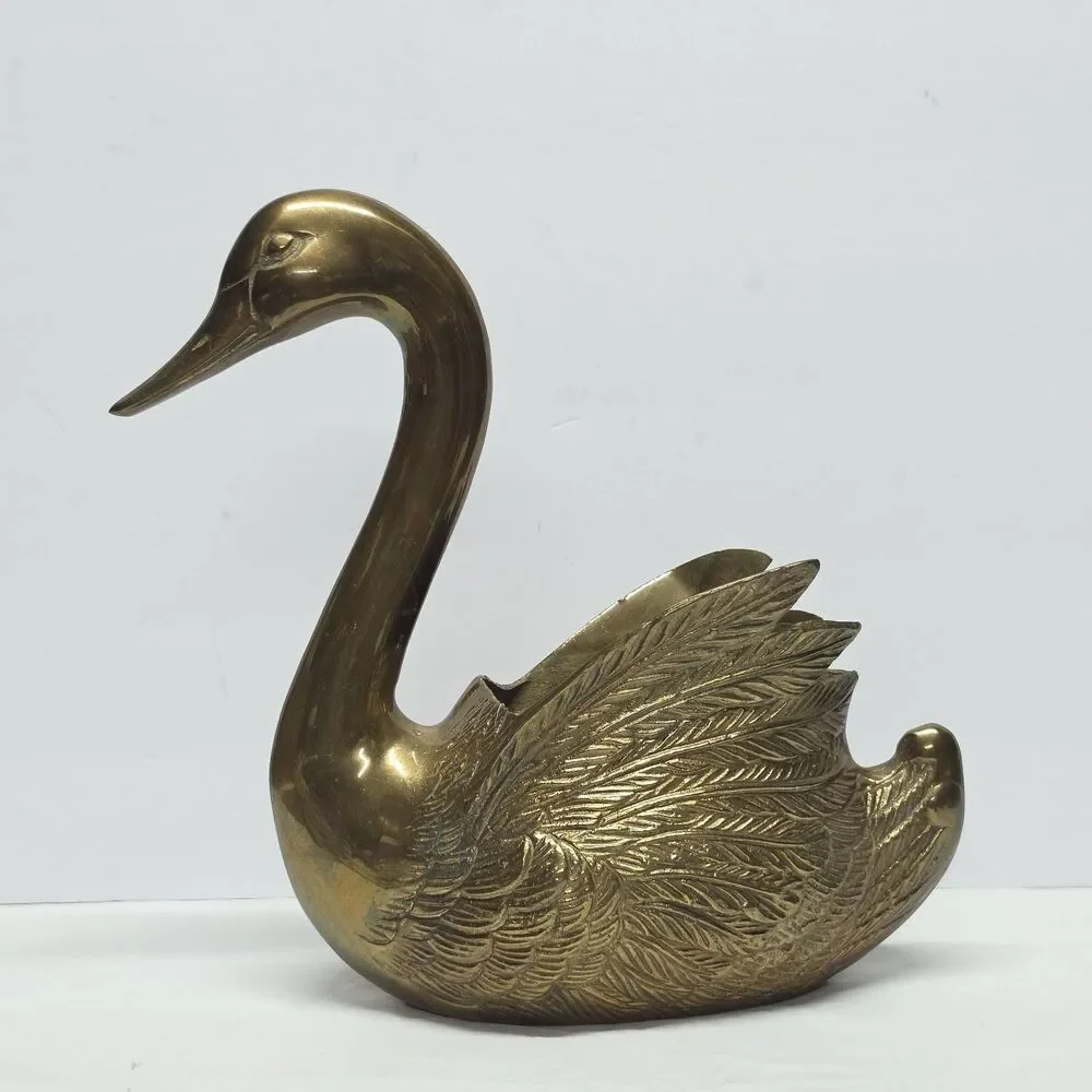 Vintage cast brass