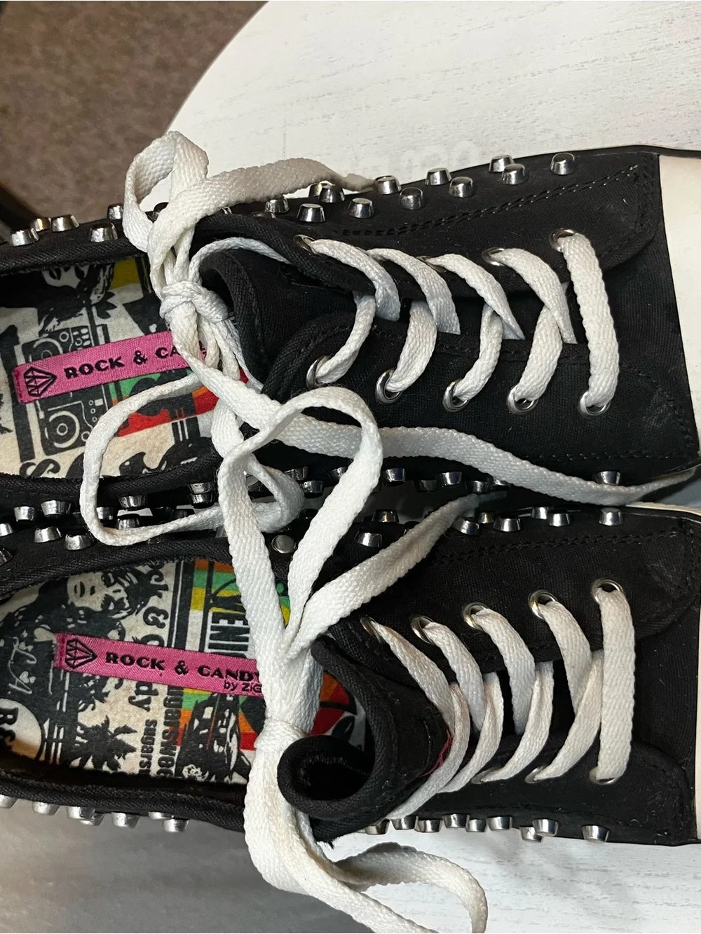 Rock & Candy edgy wedge