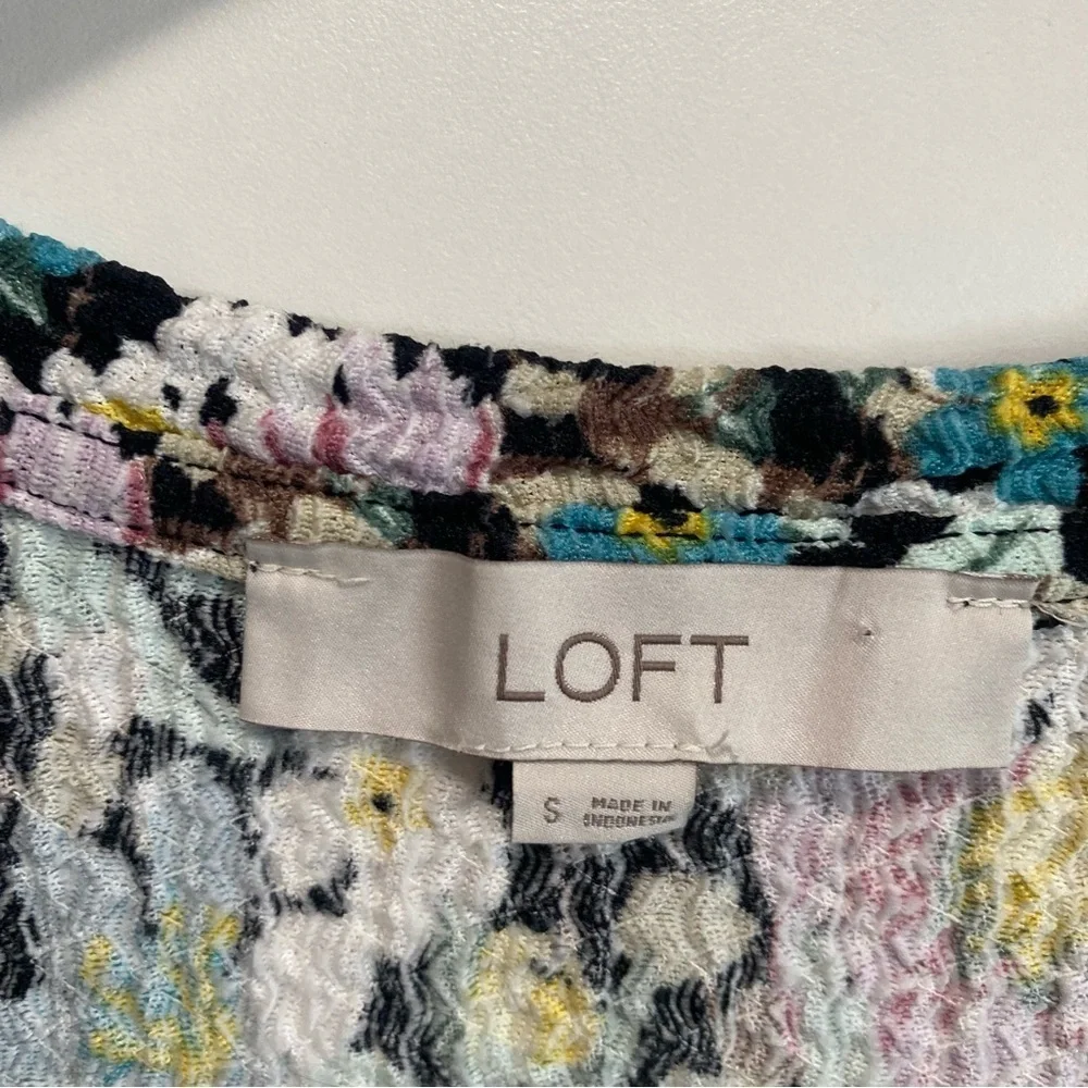 LOFT shirred puff
