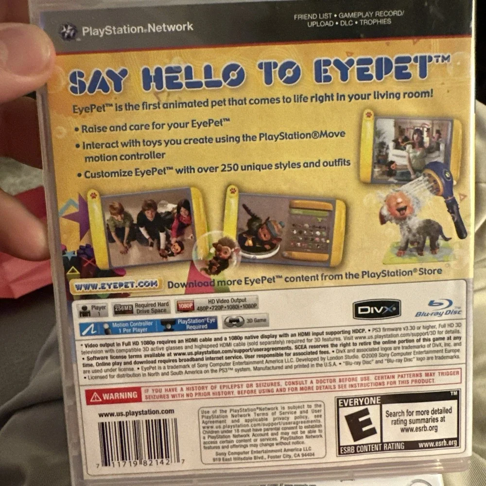 Sony eyepet simulation