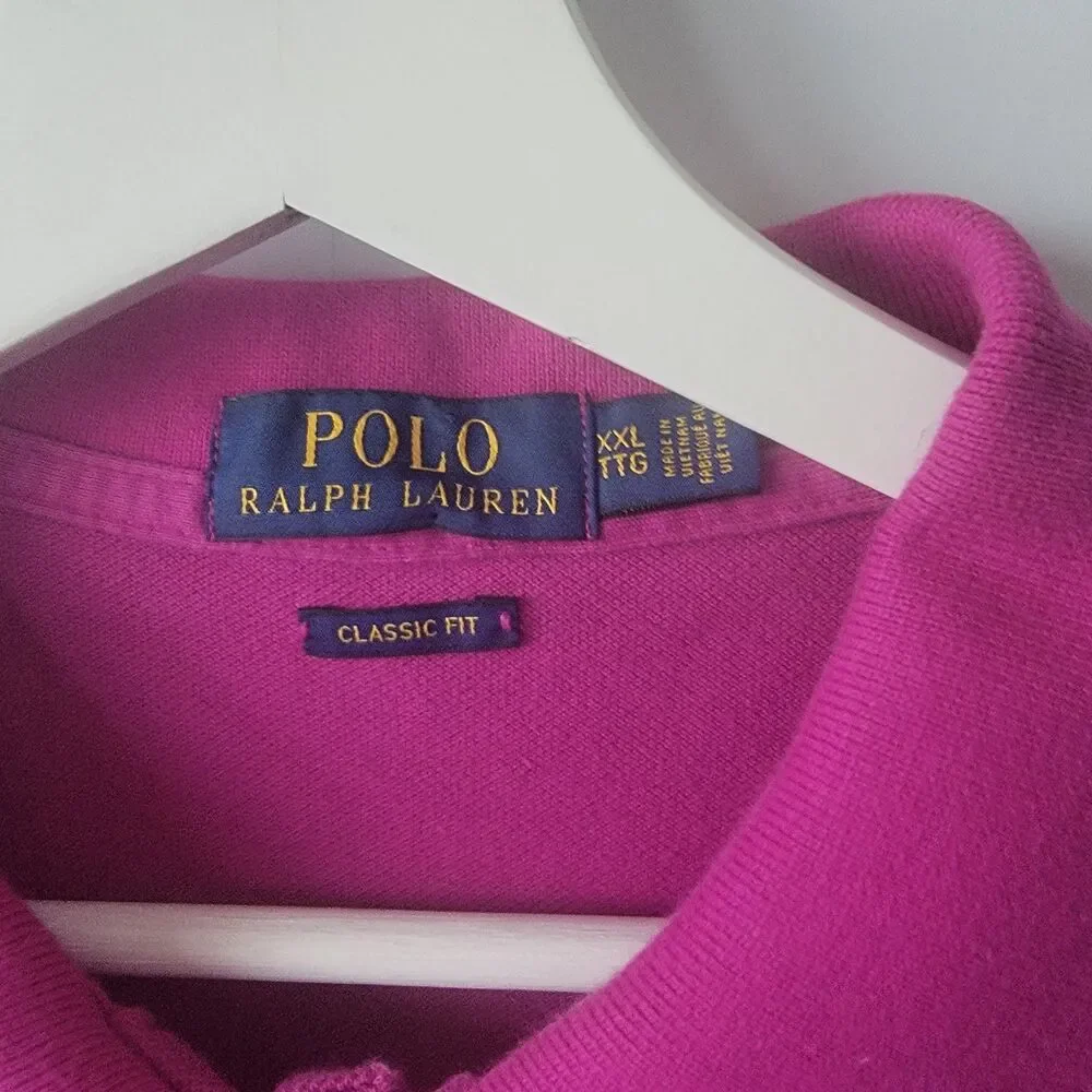 Polo Ralph Lauren men's classic fit shirt size XXL short sleeve‎ Cotton