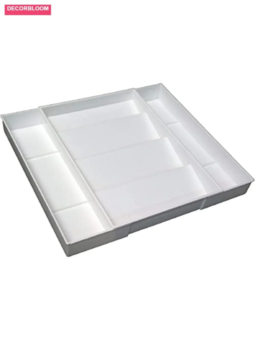 Expandable Kitchen Drawer Spice Jar Organizer Tray Holds 36