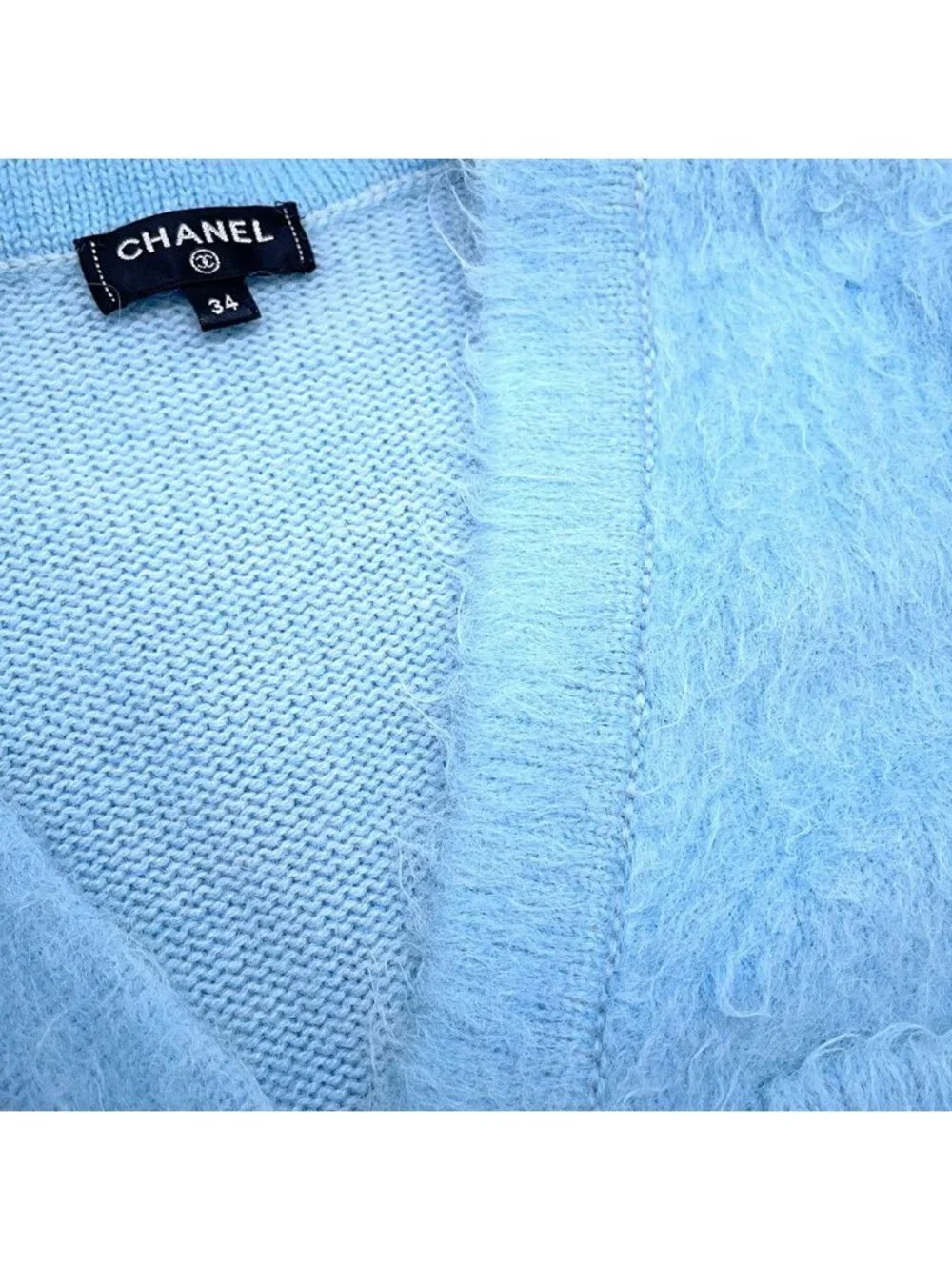 Chanel cardigan snowflake