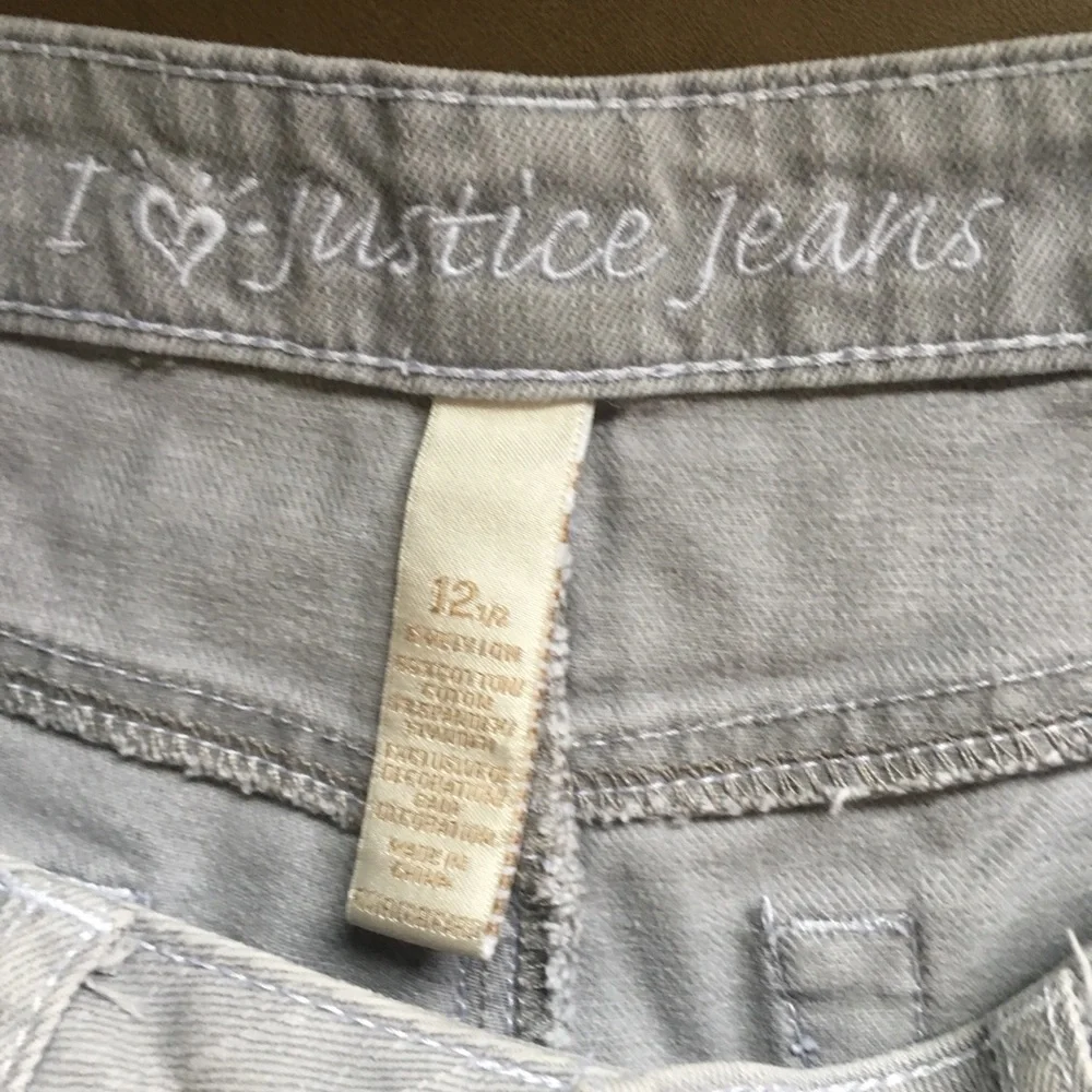 Justice girls gray