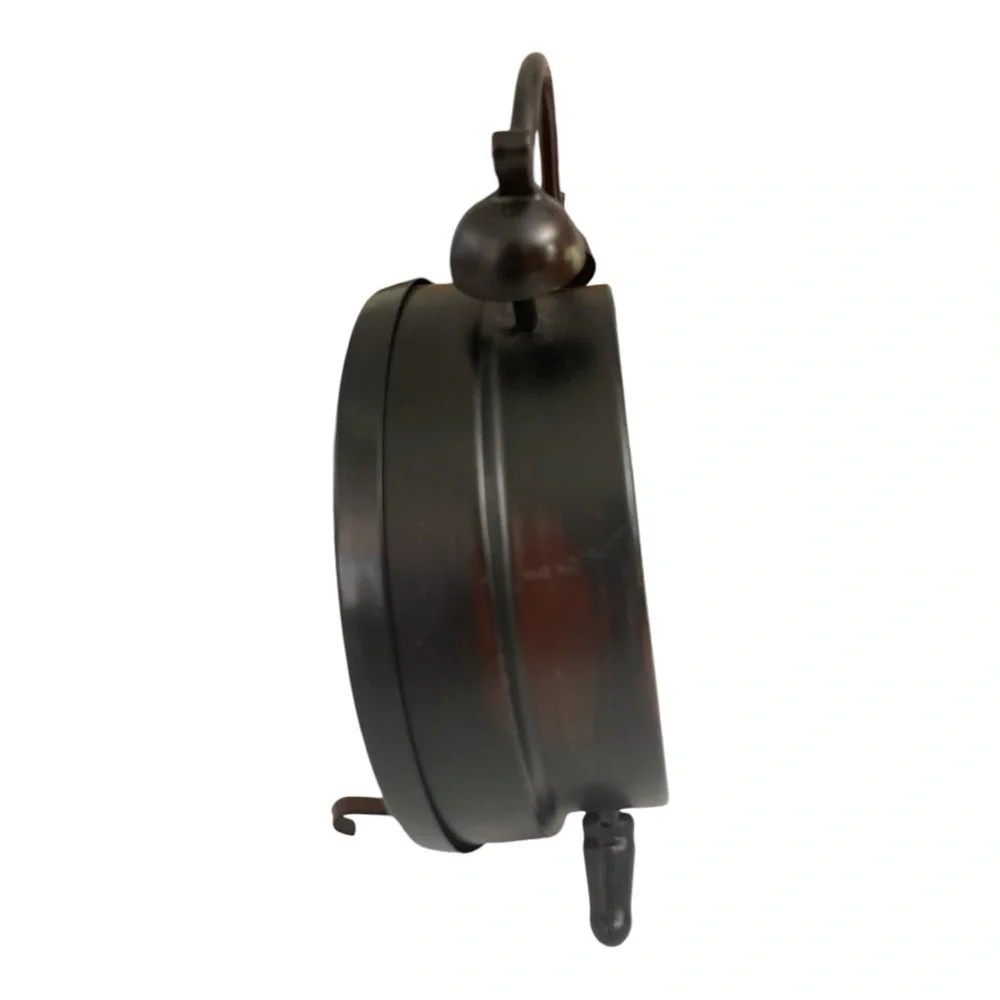Iron & Glass Vintage Clock le boutique