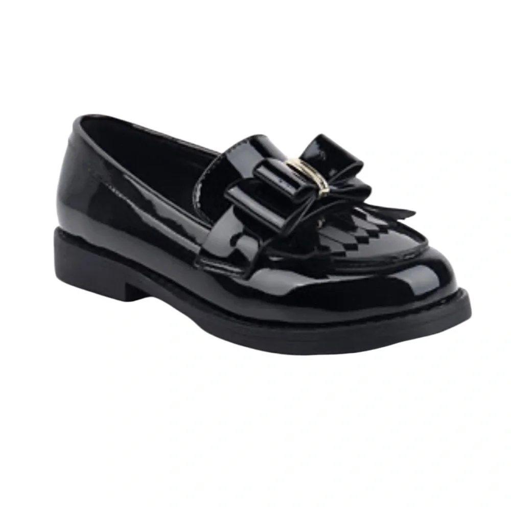 New‎ in Box INC Girls Black Patent Kids Dress Shoes Holiday Special Occasion
