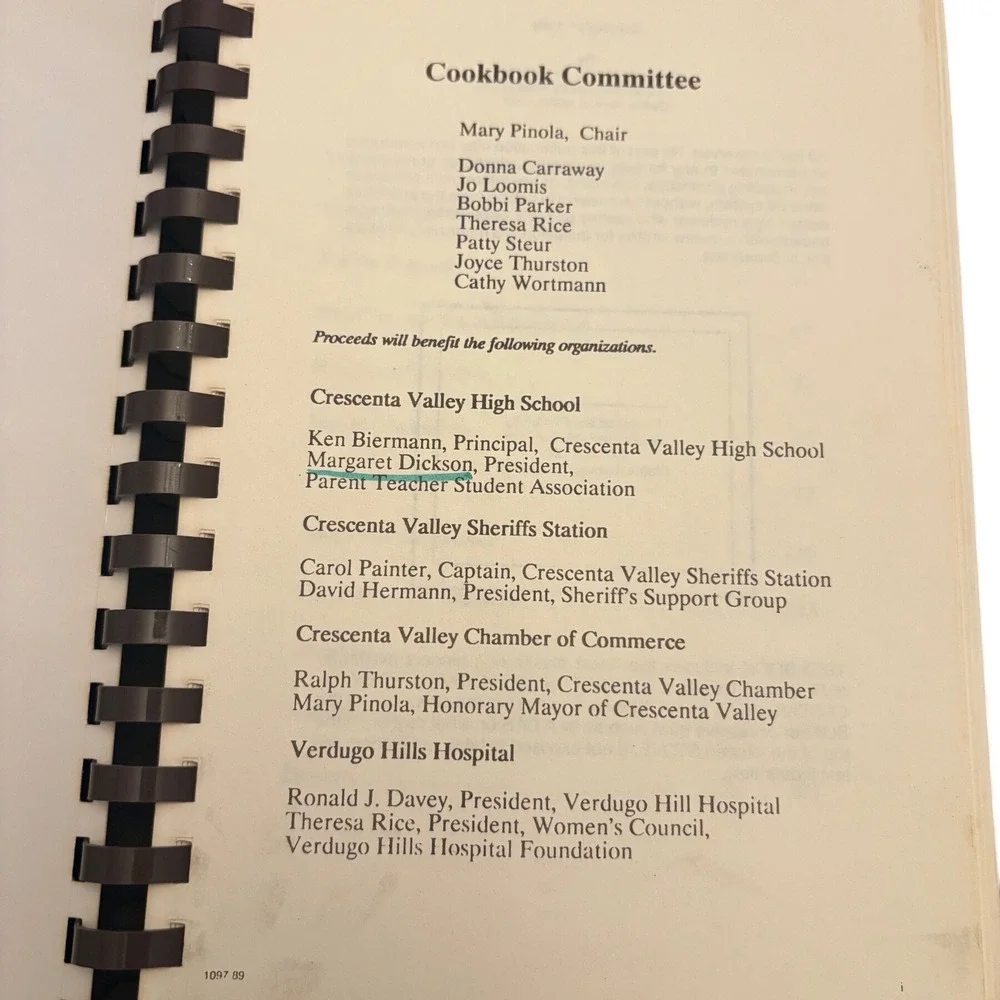 Cookbook Publishers cvhs cultural