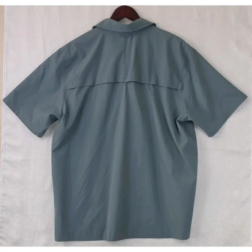 The North Face First Trail Men’s XL Shirt Snap Up Vented Outdoor Fishing UPF 40+