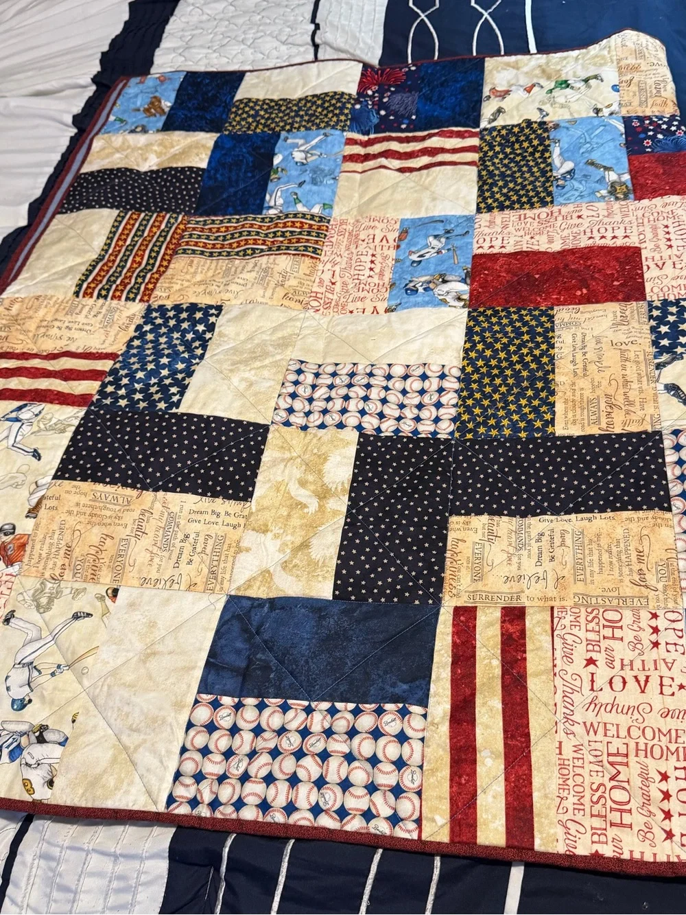 Handmade classic patchwork