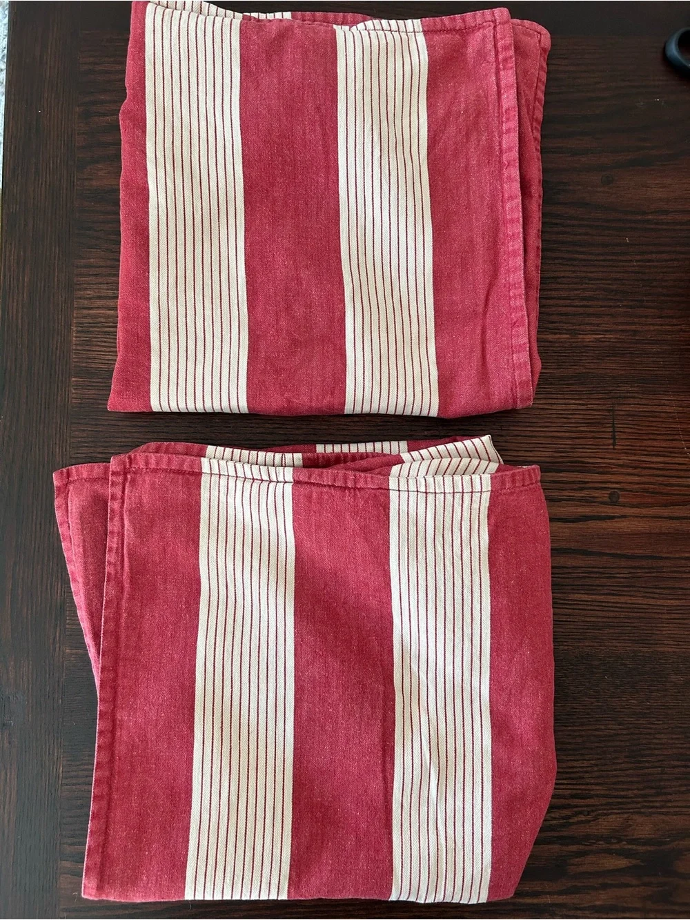 Pottery Barn bold red