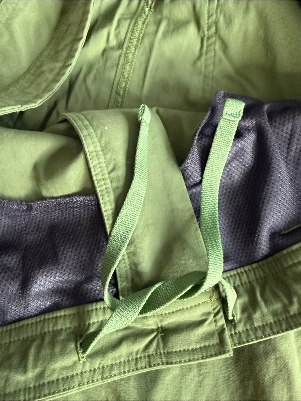 REI CO-OP Trailmade Pants Men’s 38 x 32 Green Hiking Outdoor Gorpcore Nature