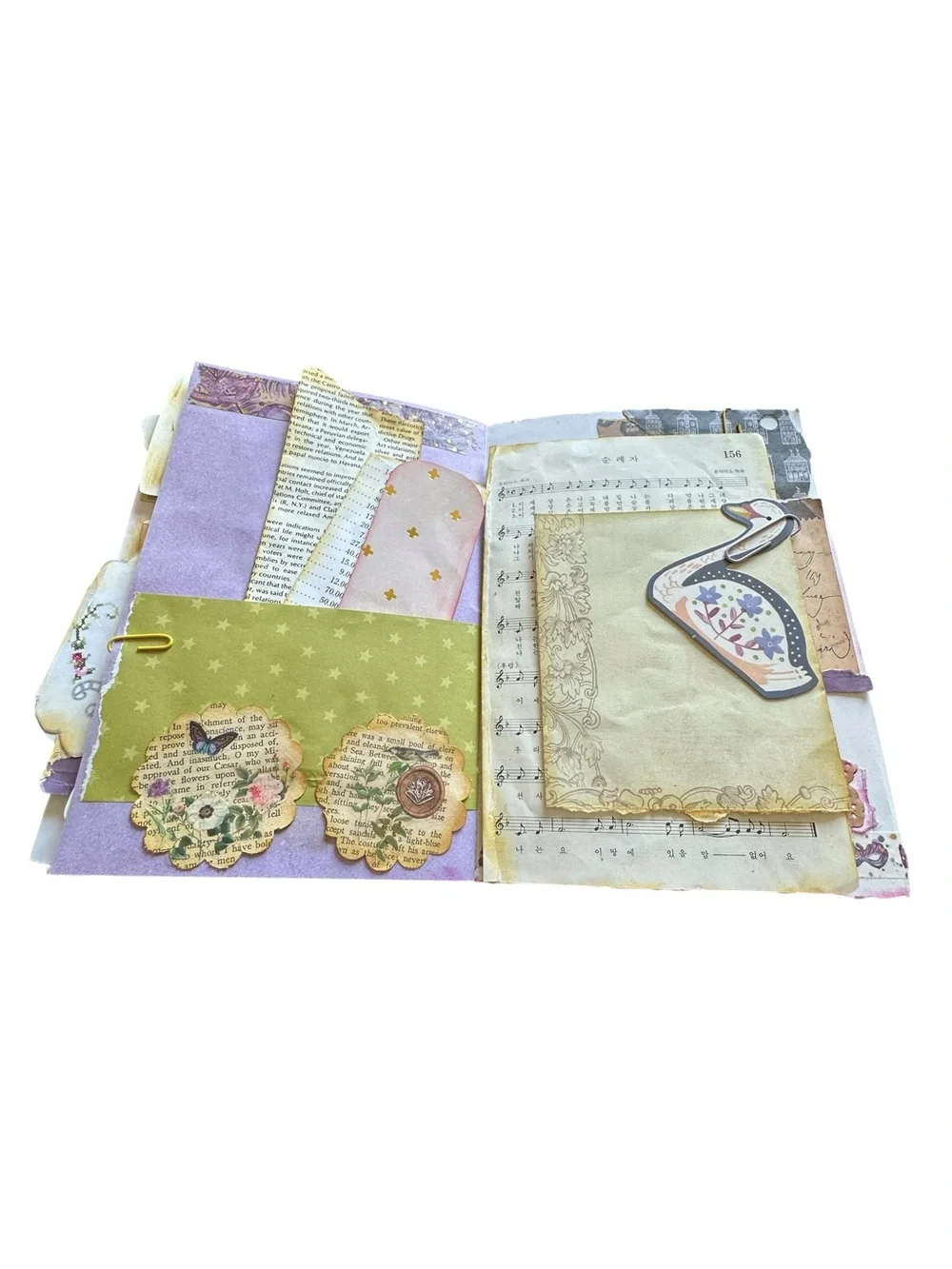 Handmade Junk Journal Masquerade Ball Theme One of a Kind
