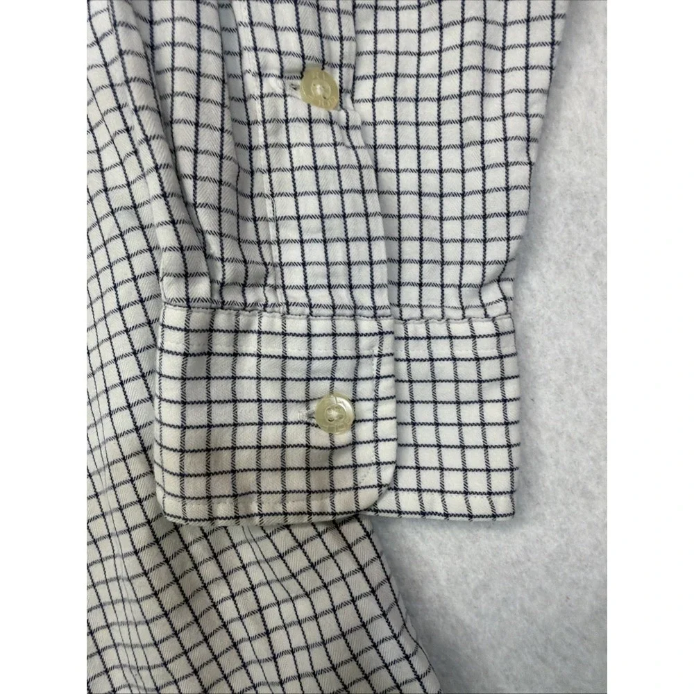 Ralph Lauren Golf Blake Fit Button Down Shirt‎ Men Size Small Plaid Blue Pony