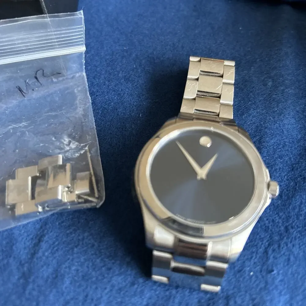 Movado occasion stainless