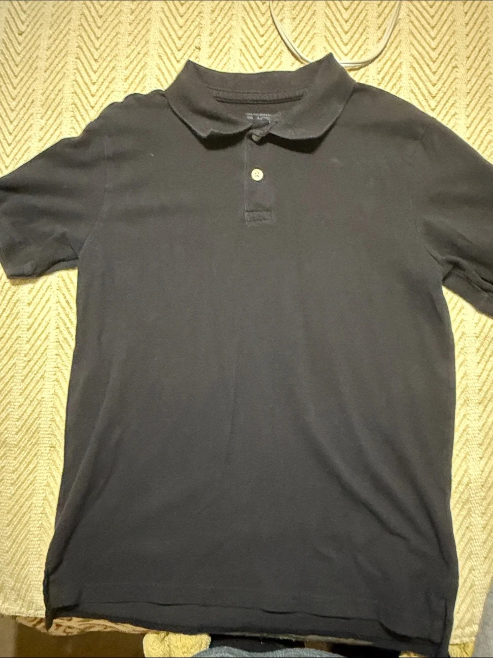 Boy’s Black polo Shirt - great for school uniform!