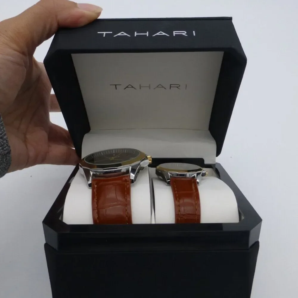 NIB - Tahari His and Her's Matching Watch Set (2 Watches)