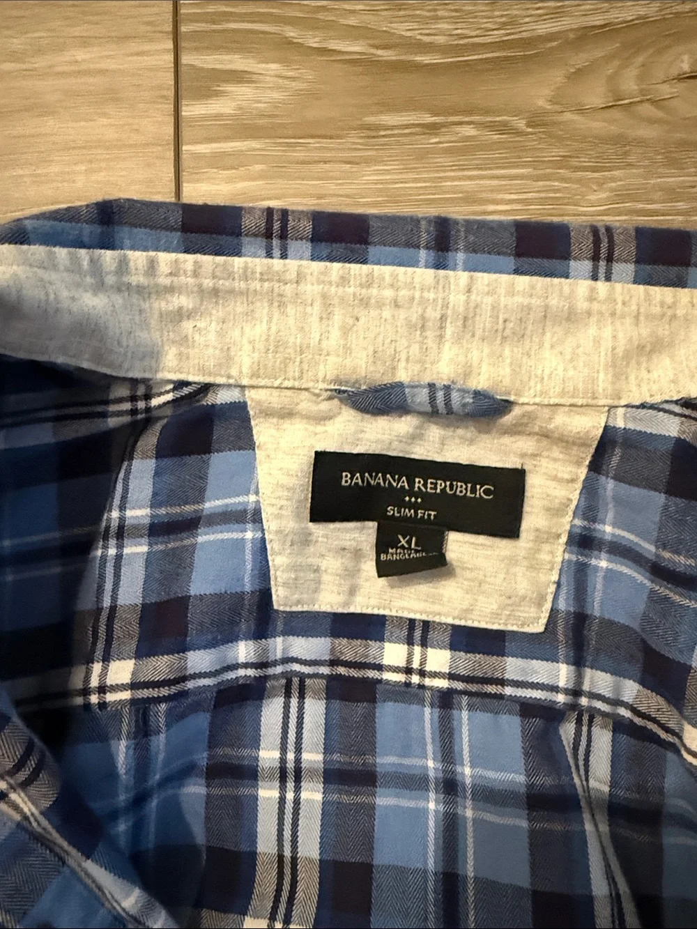 Men’s Banana Republic Flannel, Sz XL