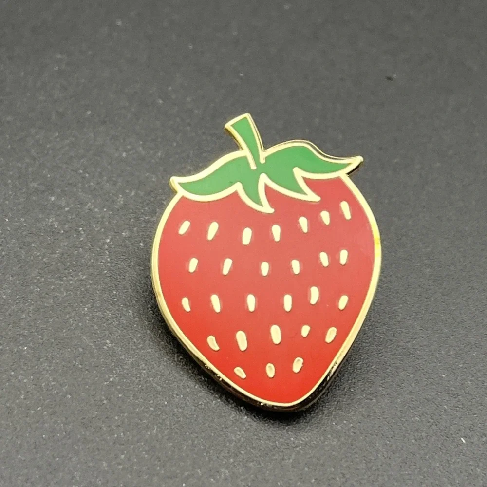 Strawberry Fruit Lapel Hat‎ Pin