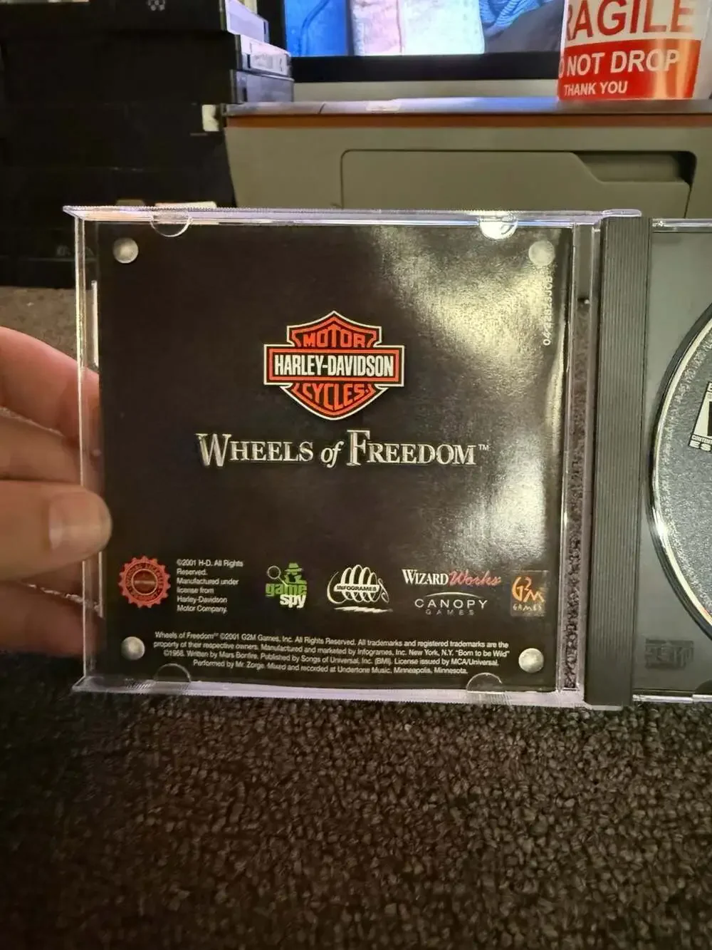 Infogrames case wear games