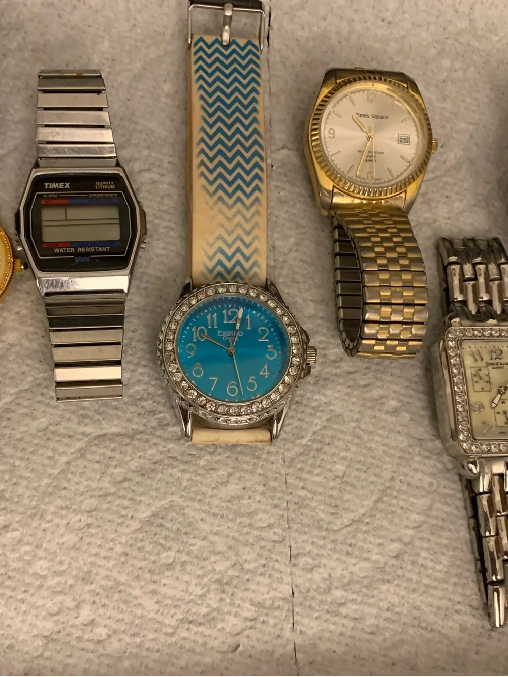 Lot of 10 mens watches timex men