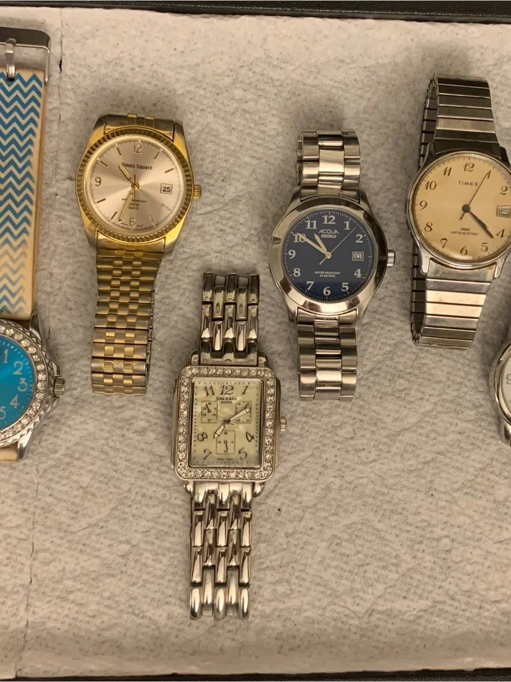 Lot of 10 mens watches timex men