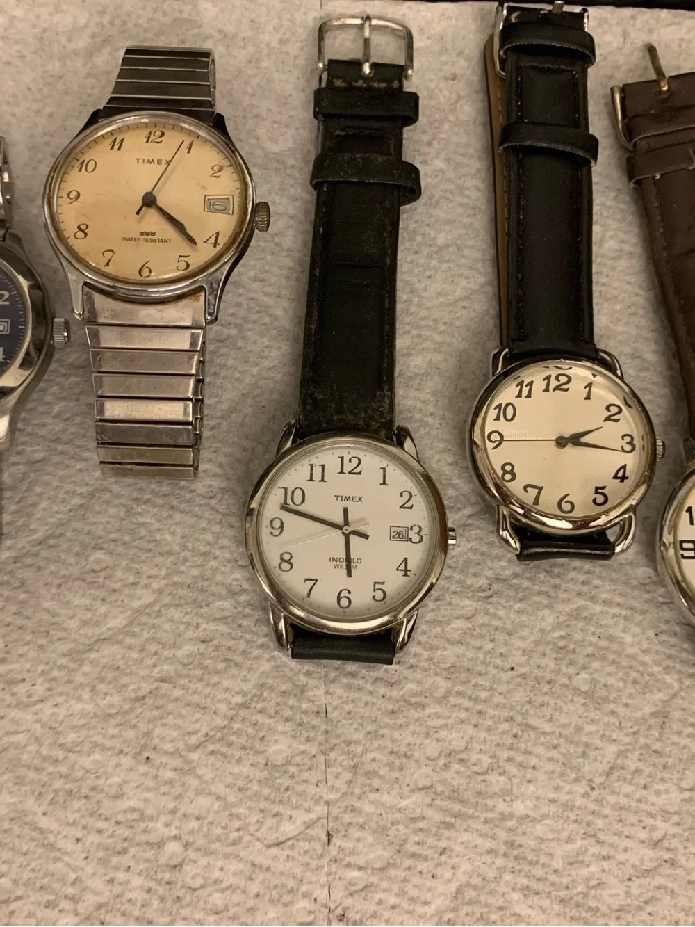 Lot of 10 mens watches timex men