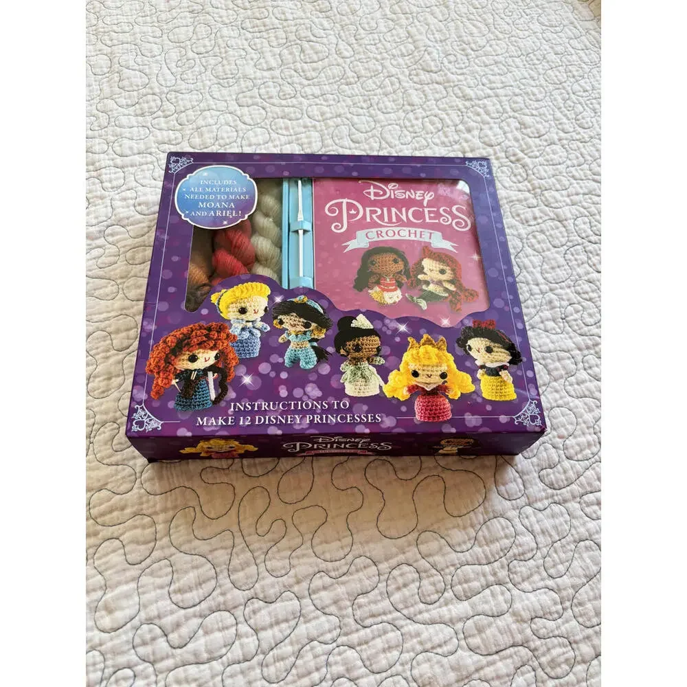 Disney Princess Crochet Kit 12 Princesses‎