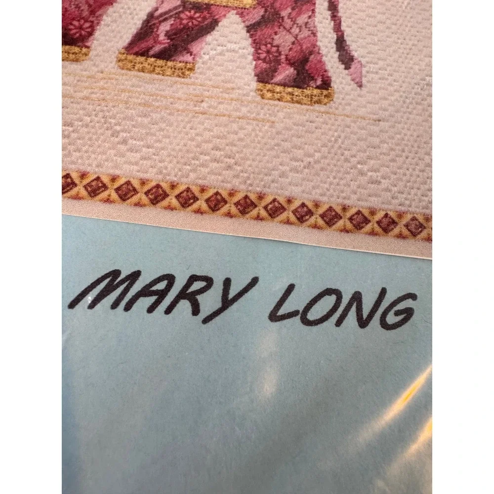 NOS Mary Long The Maharajahs Elephant Needlepoint Canvas Kit