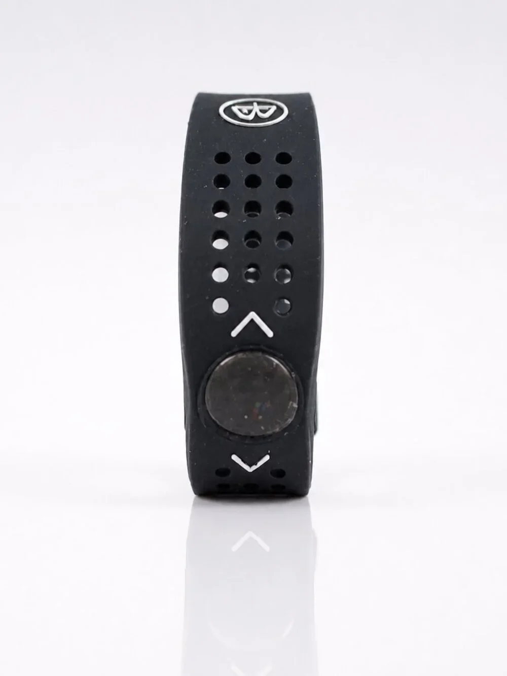 PB Style Silicone Athletic Wristband with 2 Ion Holograms