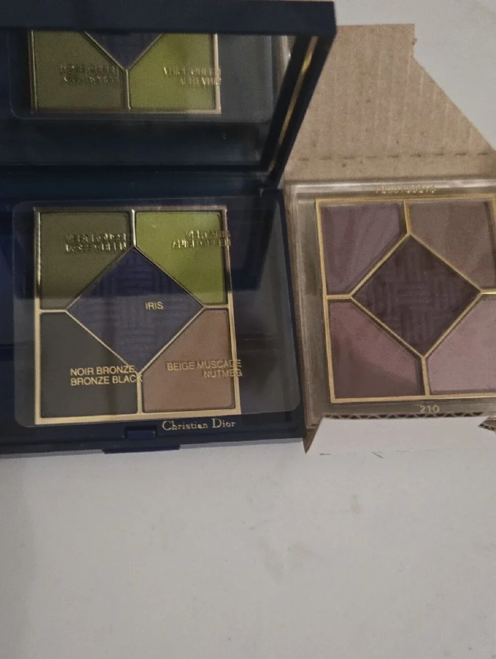 Dior luxury eyeshadow