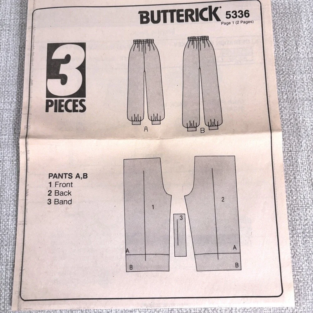 Butterick 5336 vintage