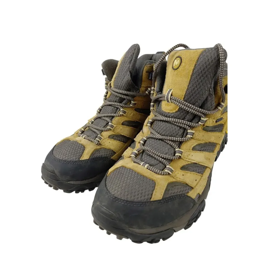 Merrell MOAB 2 MID Hiking Boots Earth Terre Khaki Men’s Size 11 Waterproof