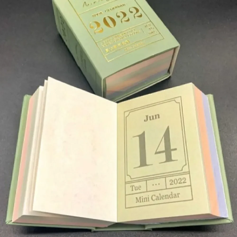 Mini Books calendar 2022 with 365 days journaling